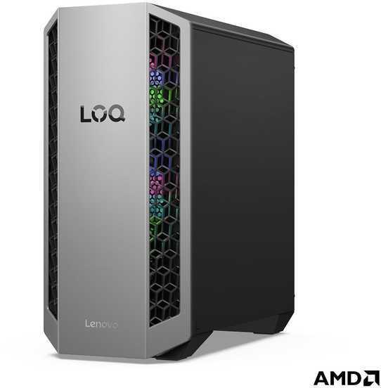 Lenovo LOQ Tower 26ADR10 Ryzen 7 8745HX, RTX 5050 -pelitietokone